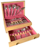 Rogers "Flair" Silverplate Flatware Service for 8 Plus Extras