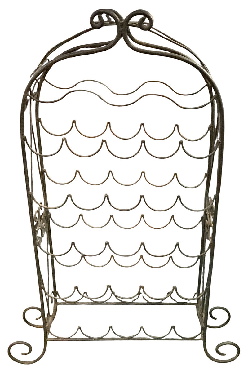 Iron Wine Bottle Rack