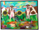 Whimsical Acrylic on Canvas "Eleanor & Matilda"