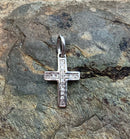 14kt Gold & Diamond Cross Pendant