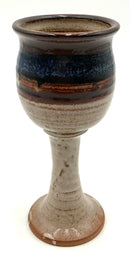 Set/6 Handmade Pottery Goblets