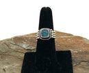 Sterling & Blue Topaz Ring