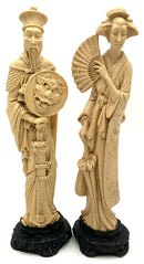 Pair of Mid Century Asian Figures