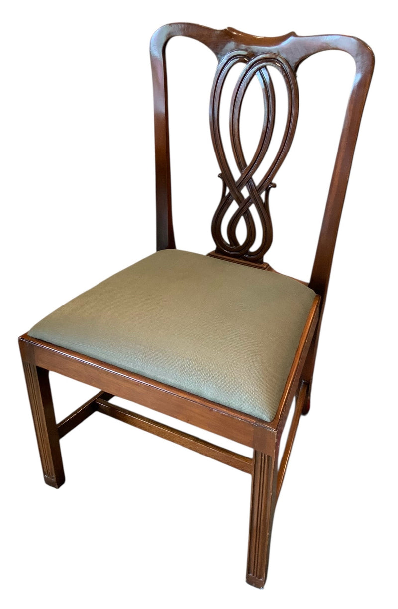 Set/6 Ardley Hall Chippendale Dining Chairs