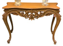 Carved Wood Foyer Table