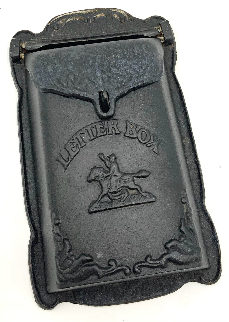 Vintage Cast Iron Letter Box