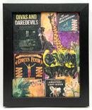 Vintage Paper Collage In Black Frame