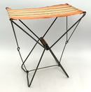 Vintage Metal Folding Fishing Stool