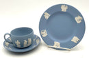 Wedgwood Blue Jasperware 12pc Snack Set