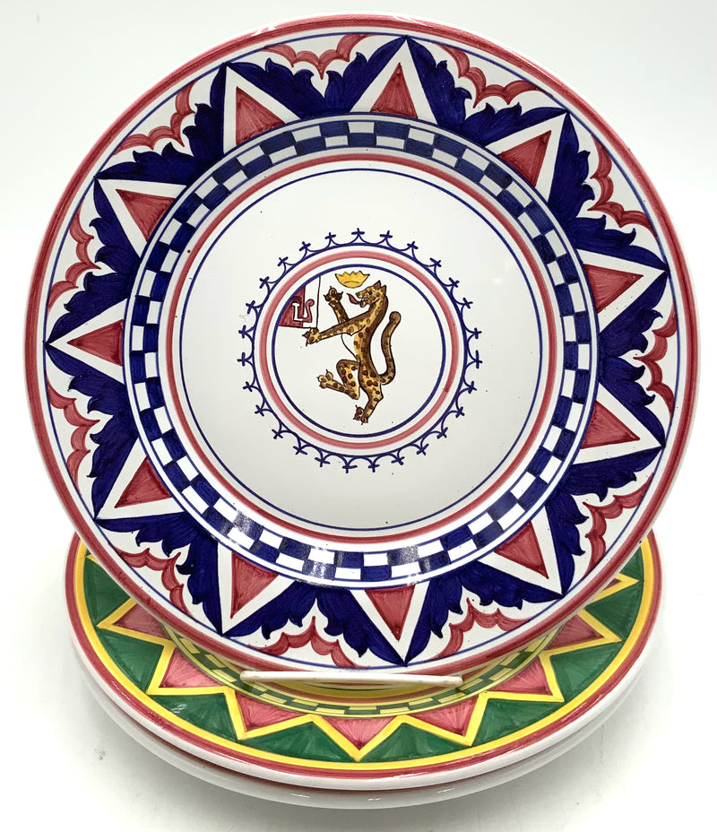 Set/3 Handpainted Deruta Pottery Plates