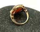10kt Gold Carved Cameo Ring