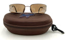 MAUI JIM Copper Flexon Semi Rimless Kukuna Sunglasses
