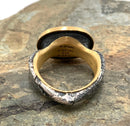 MICHAEL JENSEN 18kt Gold, Sterling & Opal Ring