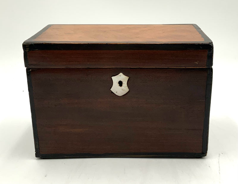 Antique English Tea Caddy