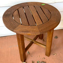 Teak Round Occasional Table