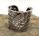 JOHN HARDY Kali Pebble Overlap Sterling Cuff Bracelet