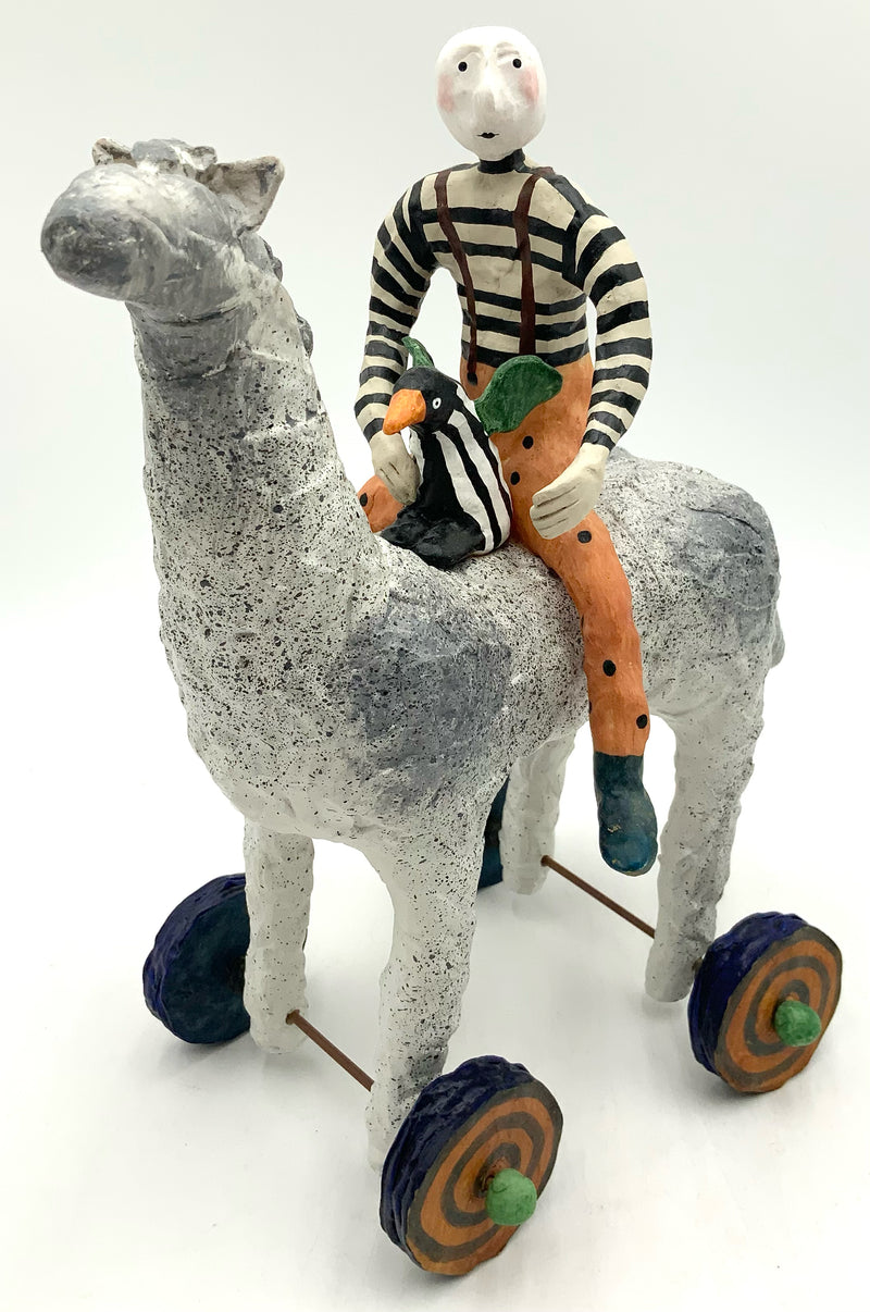 Judie Bomberger Folk Art Sculpture