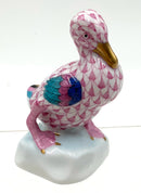 Herend Raspberry Fishnet Duck