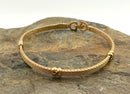 Christian Dior Gold Plated Mesh Bracelet