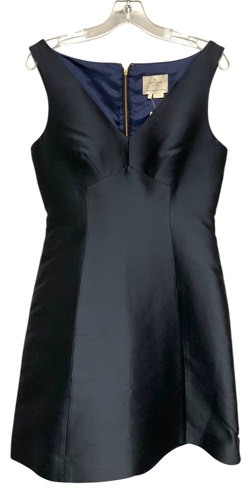KATE SPADE Navy Dive Right In Fit Flare S/L Dress