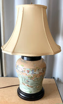 Porcelain Thirteen Colonies Lamp