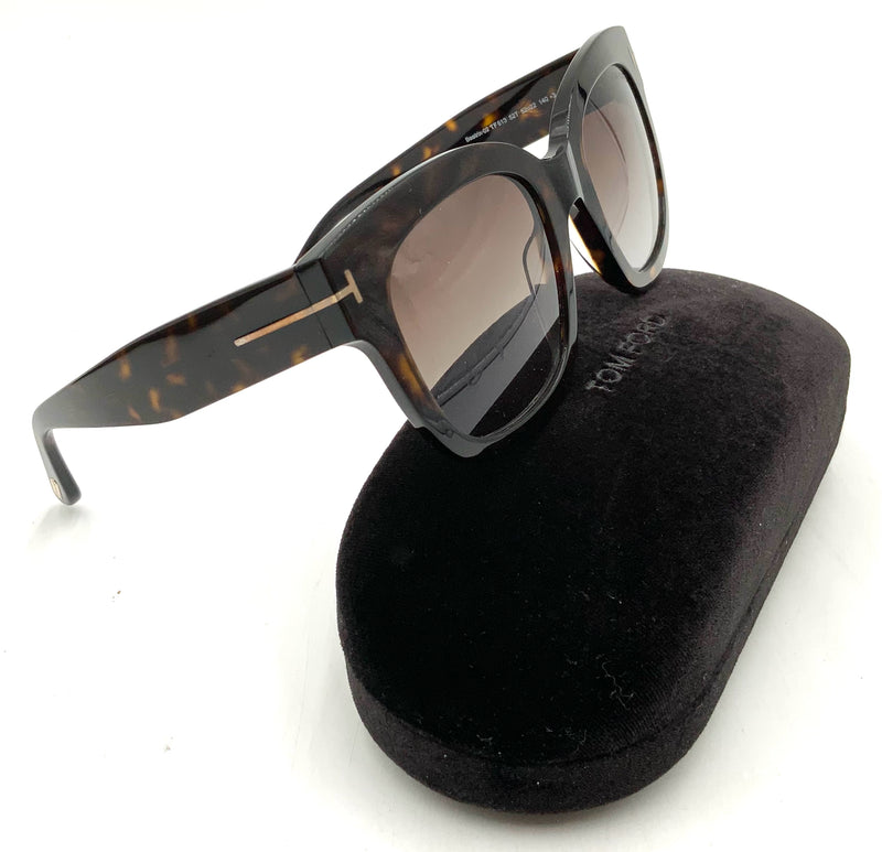 TOM FORD Tortoise Shell Beatrix-02 TF613 Sunglasses