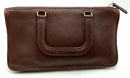 COACH Vintage Brown Leather Bonnie Cashin Slim Satchel