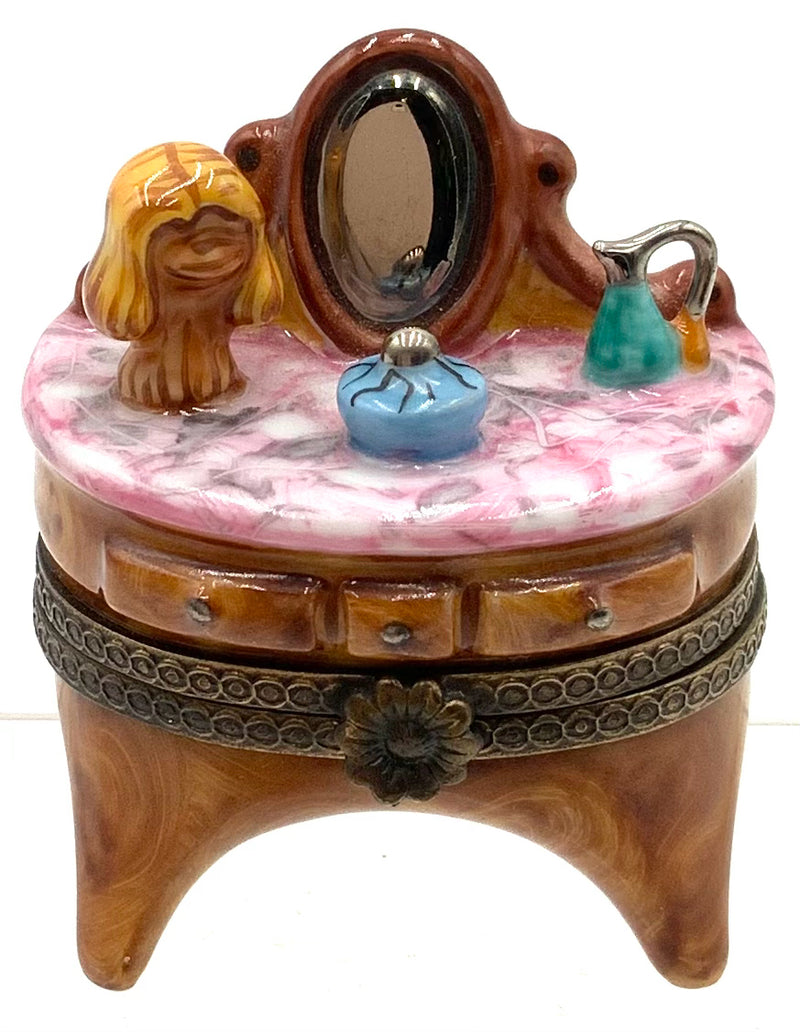 Limoges Handpainted Porcelain Trinket Box