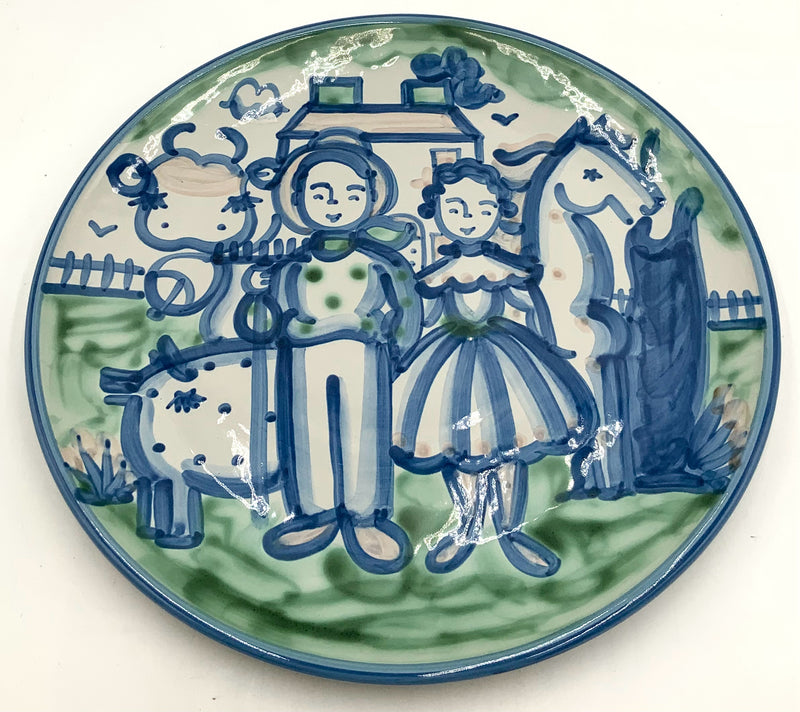 Large Hadley Farmer Platter