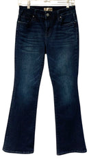 KUT FROM THE KLOTH Dark Wash Mid Rise Natalie Flare Jeans