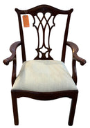 Set/4 Maitland Smith Chippendale Dining Chairs