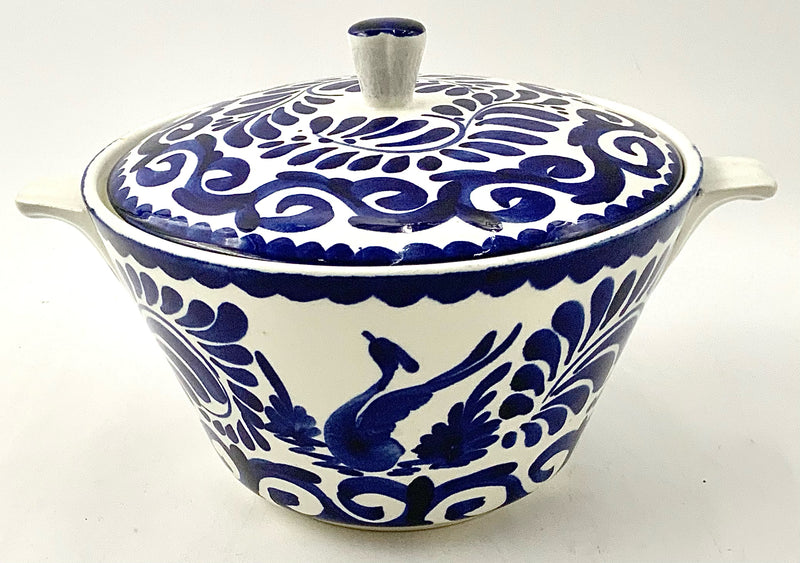 Anfora Puebla Blue Lidded Tureen