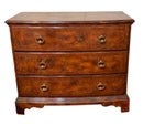 Three Drawer Bow Front Chest