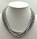 14kt Gold & Freshwater Pearl Long Necklace