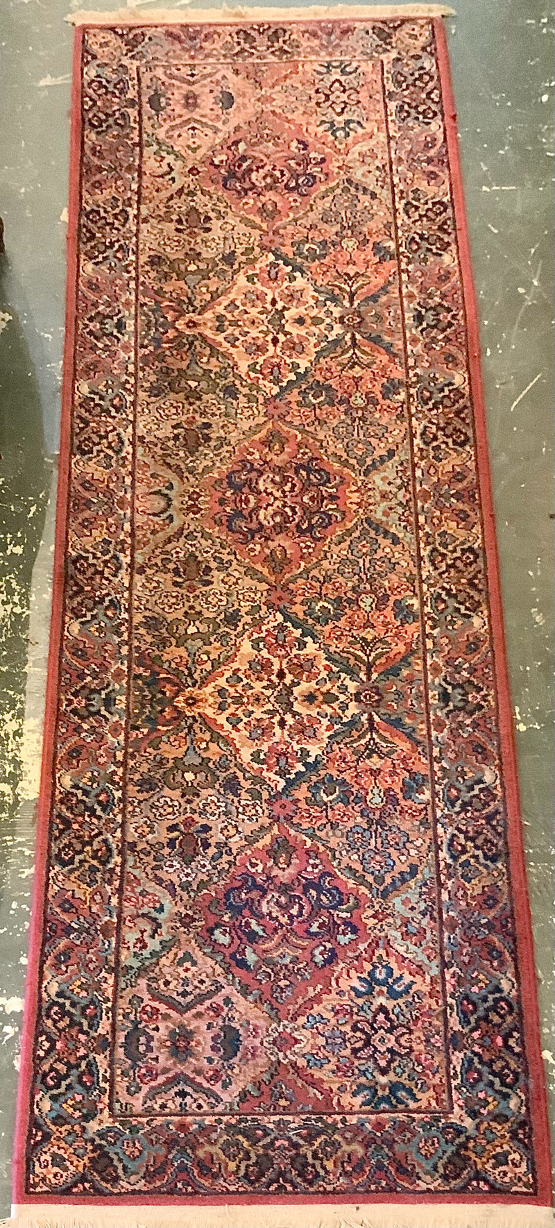 Karastan Kirman Wool Rug 2'6"x8'6"