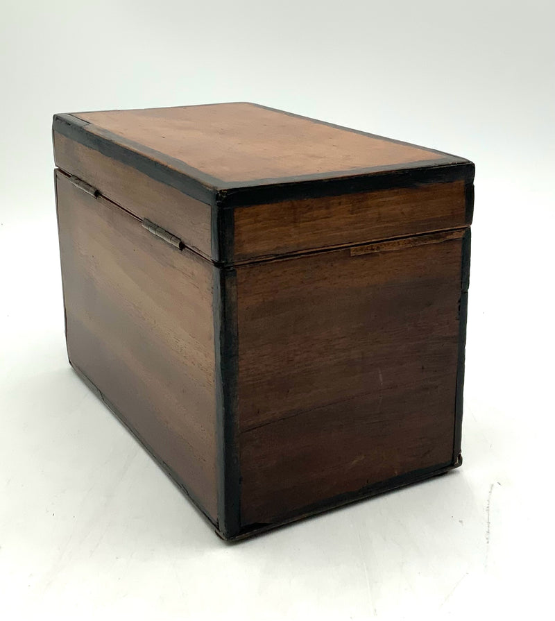 Antique English Tea Caddy