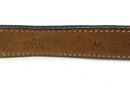 GUCCI Black Leather Brasstone Toggle Closure Belt