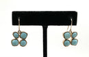 MARAHLAGO Sterling & Larimar Butterfly Earrings