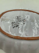Oval Terra Cotta Handpainted Portugal Bowl