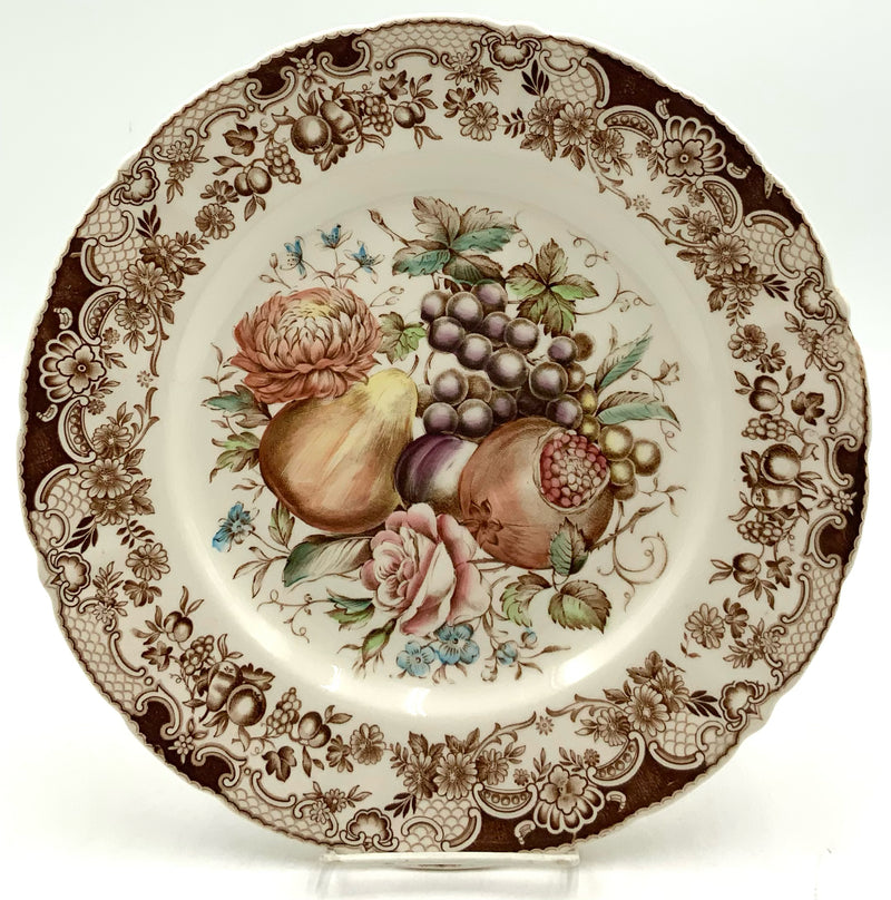 Set/12 Johnson Brothers Harvest Dinner Plates