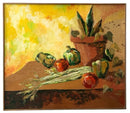 Original Mid Century Still Life of Vegetables