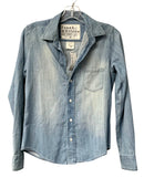 FRANK & EILEEN Lt Wash L/S B/D Top