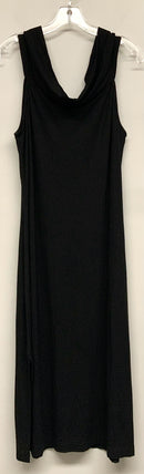 BODEN Black Scoop Neck S/L Knit Midi Dress