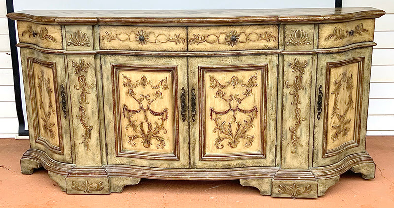 Hooker Seven Seas Painted Sideboard