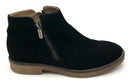 ITALEAU Black Sue Foliana Waterproof Booties 38.5