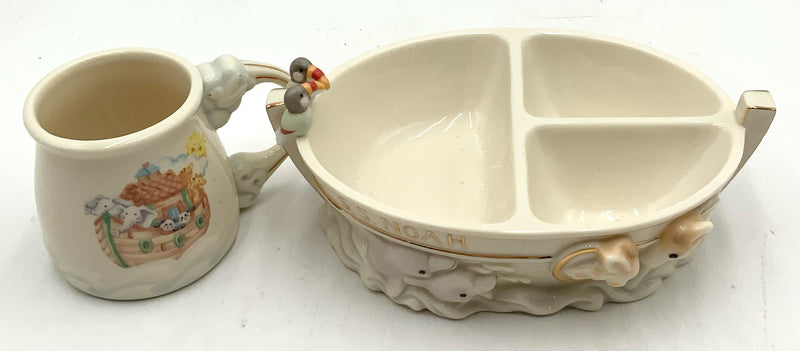Lenox Noah's Ark Feeding Set