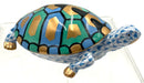 Herend Blue Fishnet Turtle