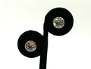 Sterling & Moissanite Stud Earrings