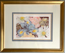 "Spring Medley" Hand Colored Etching