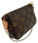 LOUIS VUITTON Monogram Mini Pochette Accessoires Chain Bag